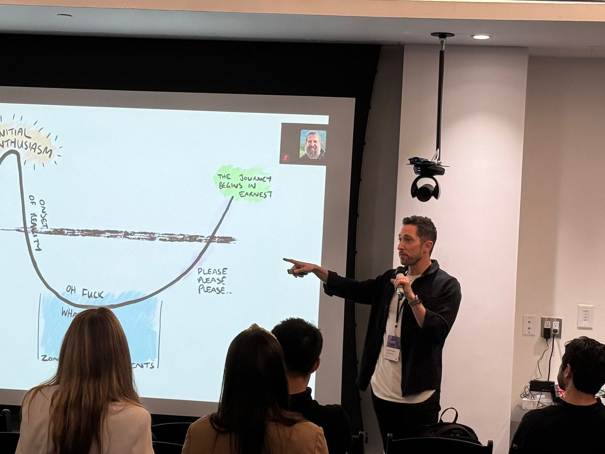 Jeremy Schwach presenting
